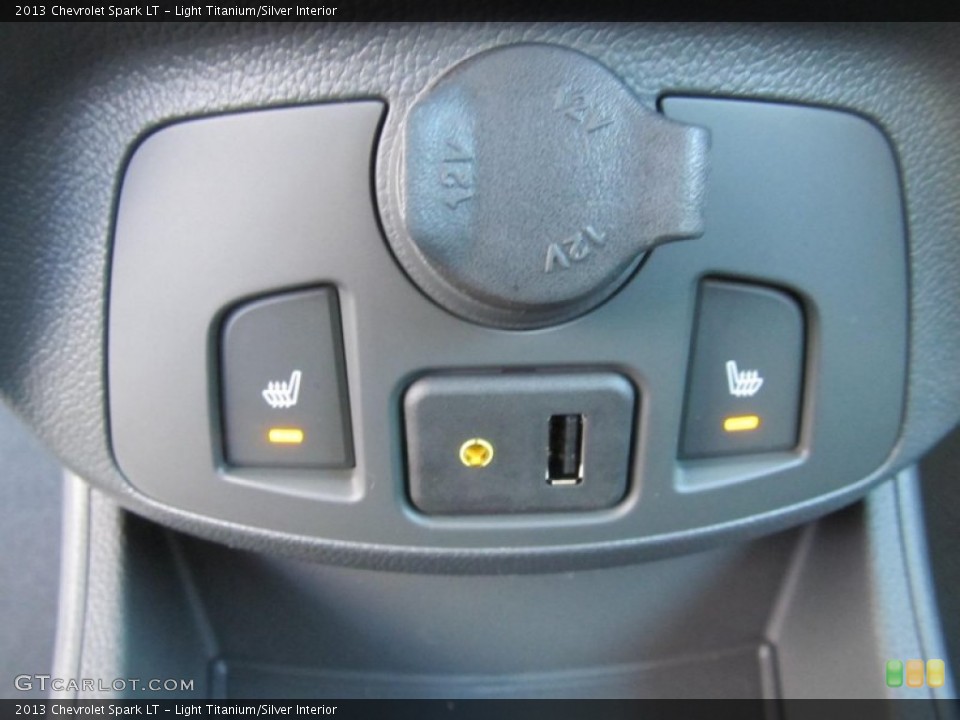 Light Titanium/Silver Interior Controls for the 2013 Chevrolet Spark LT #74324650
