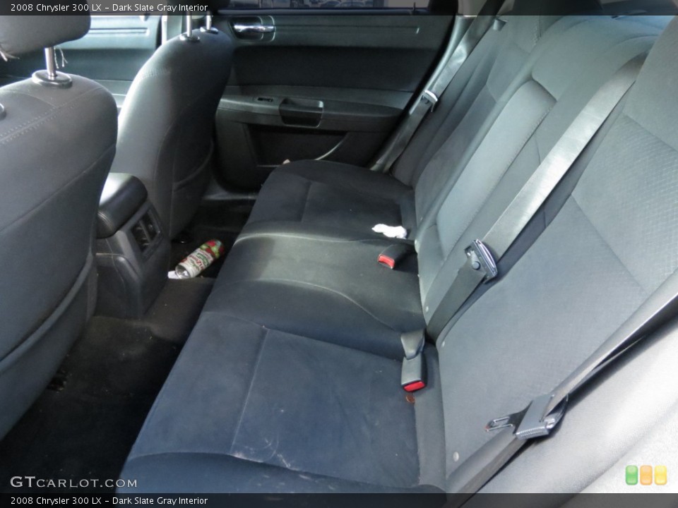 Dark Slate Gray Interior Rear Seat for the 2008 Chrysler 300 LX #74325419