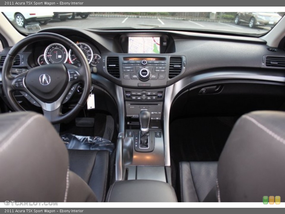 Ebony Interior Dashboard for the 2011 Acura TSX Sport Wagon #74326422