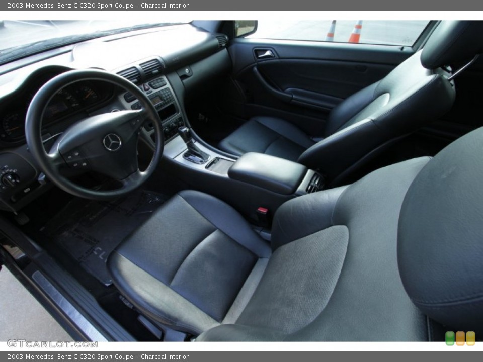 Charcoal Interior Photo for the 2003 Mercedes-Benz C C320 Sport Coupe #74326501