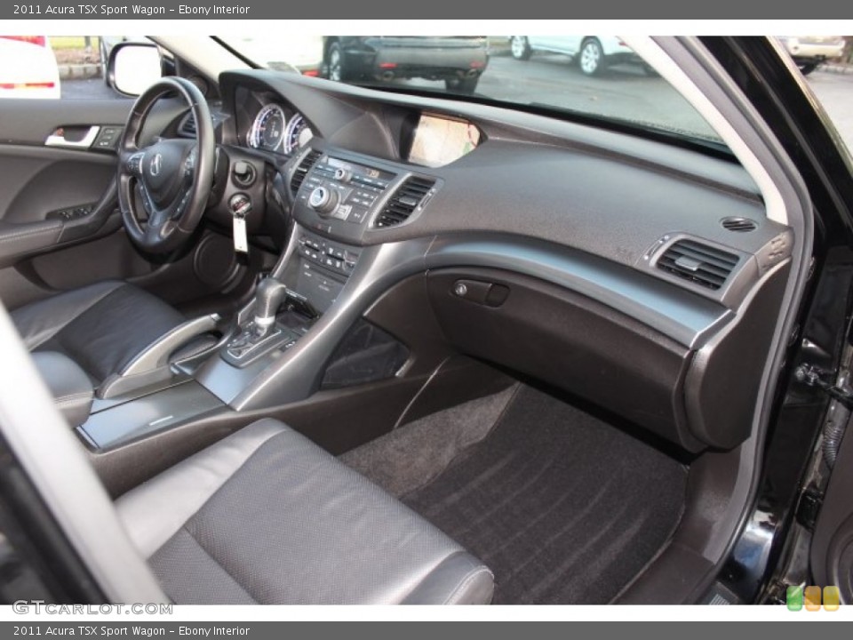 Ebony Interior Dashboard for the 2011 Acura TSX Sport Wagon #74326678