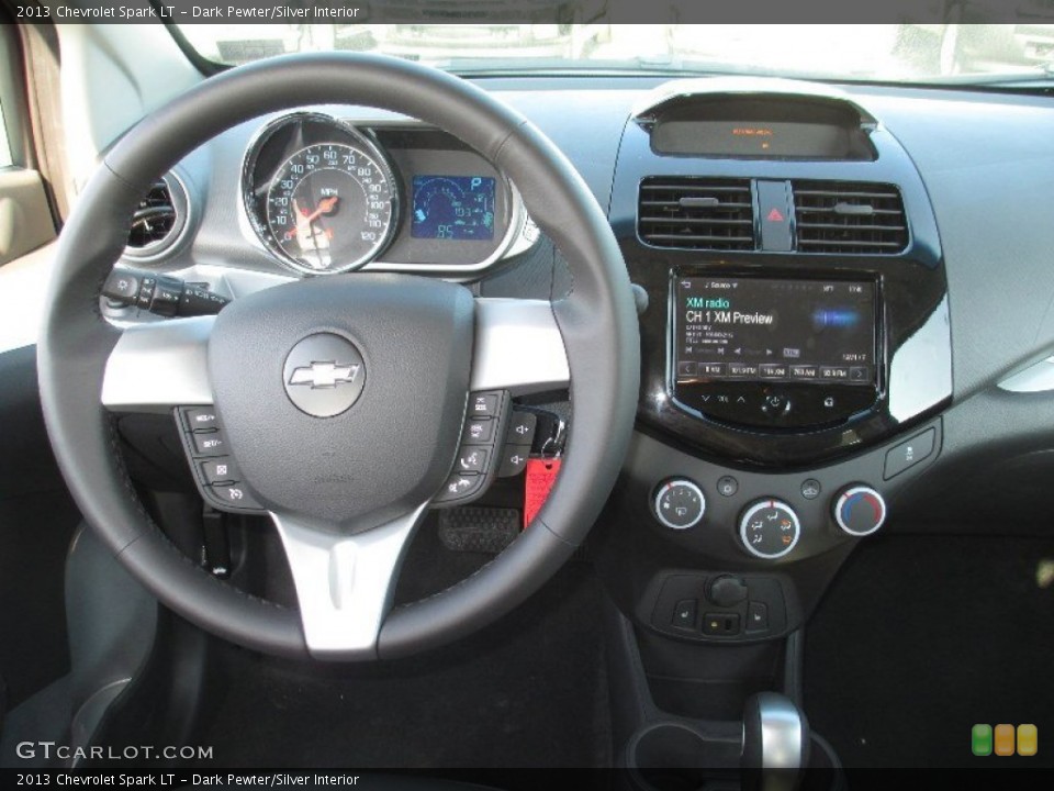 Dark Pewter/Silver Interior Dashboard for the 2013 Chevrolet Spark LT #74328731