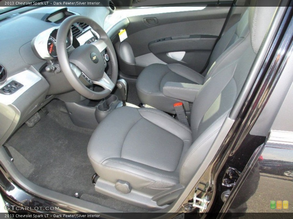 Dark Pewter/Silver Interior Front Seat for the 2013 Chevrolet Spark LT #74329026