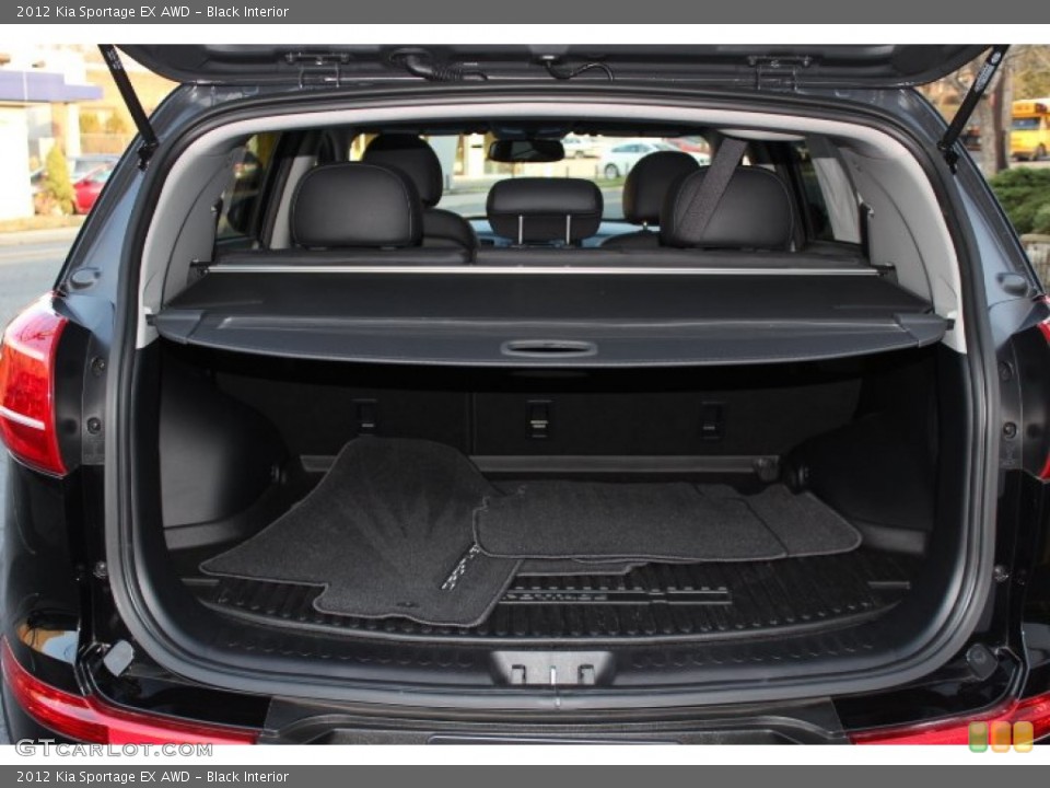 Black Interior Trunk for the 2012 Kia Sportage EX AWD #74332050