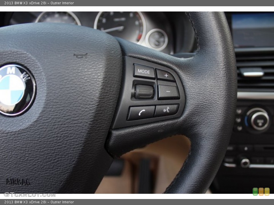Oyster Interior Controls for the 2013 BMW X3 xDrive 28i #74333495