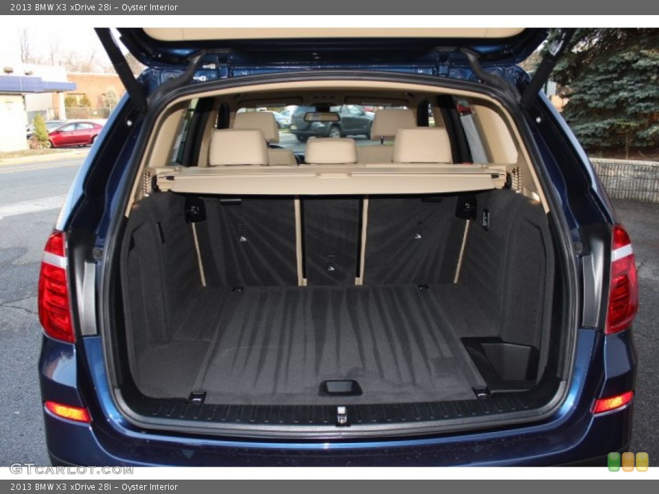 Oyster Interior Trunk for the 2013 BMW X3 xDrive 28i #74333556
