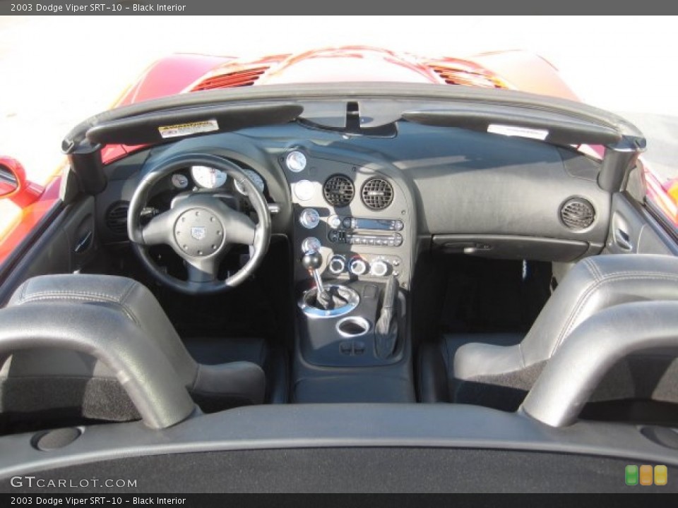 Black Interior Dashboard for the 2003 Dodge Viper SRT-10 #74334898