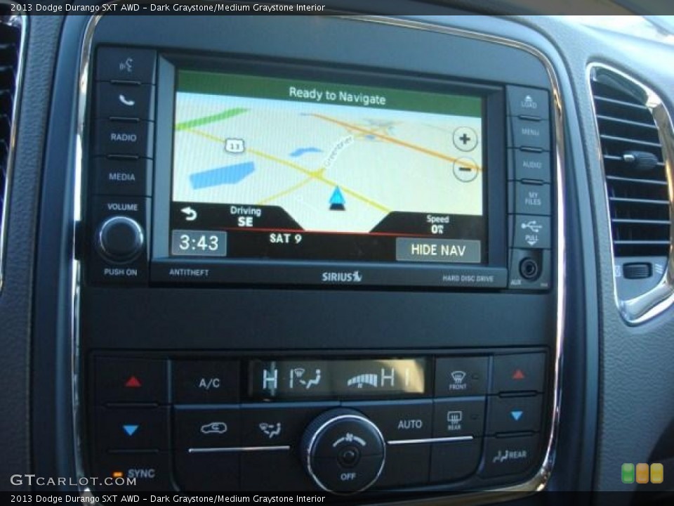 Dark Graystone/Medium Graystone Interior Navigation for the 2013 Dodge Durango SXT AWD #74337475