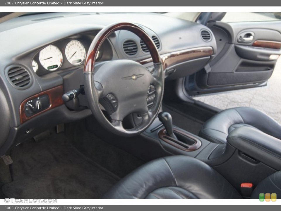 Dark Slate Gray Interior Prime Interior for the 2002 Chrysler Concorde Limited #74337889