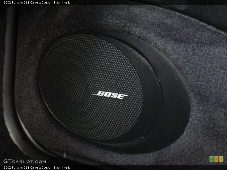 Black Interior Audio System for the 2002 Porsche 911 Carrera Coupe #74337944