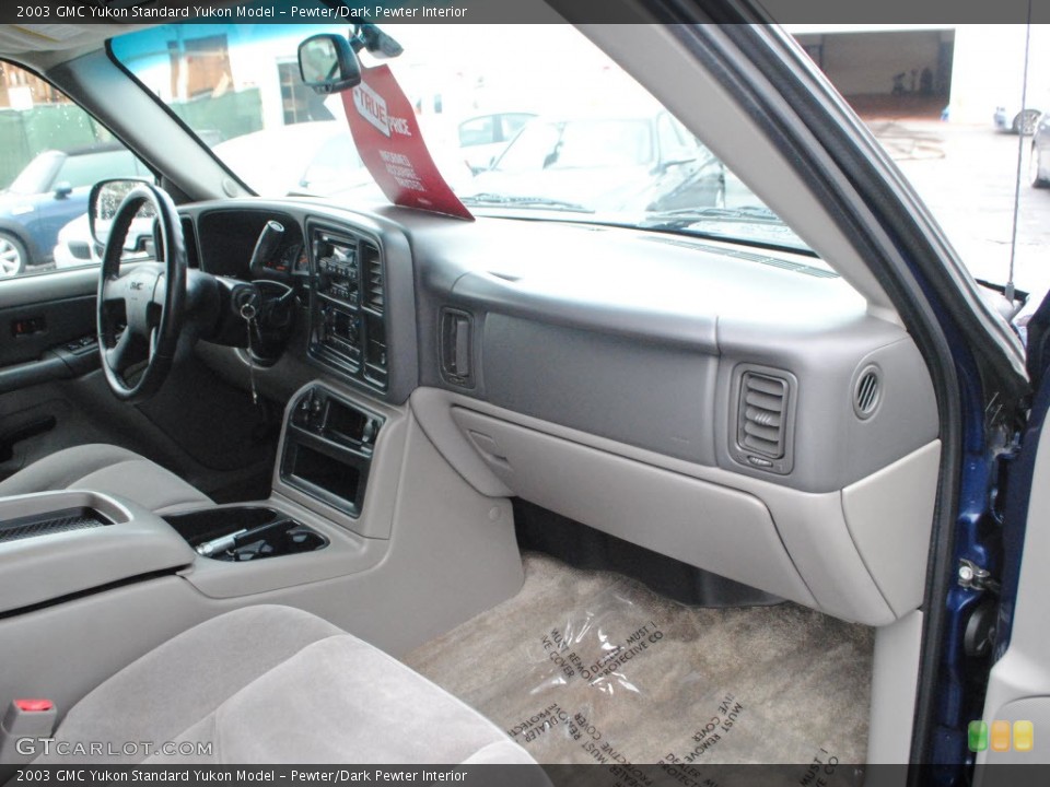 Pewter/Dark Pewter Interior Dashboard for the 2003 GMC Yukon  #74338724