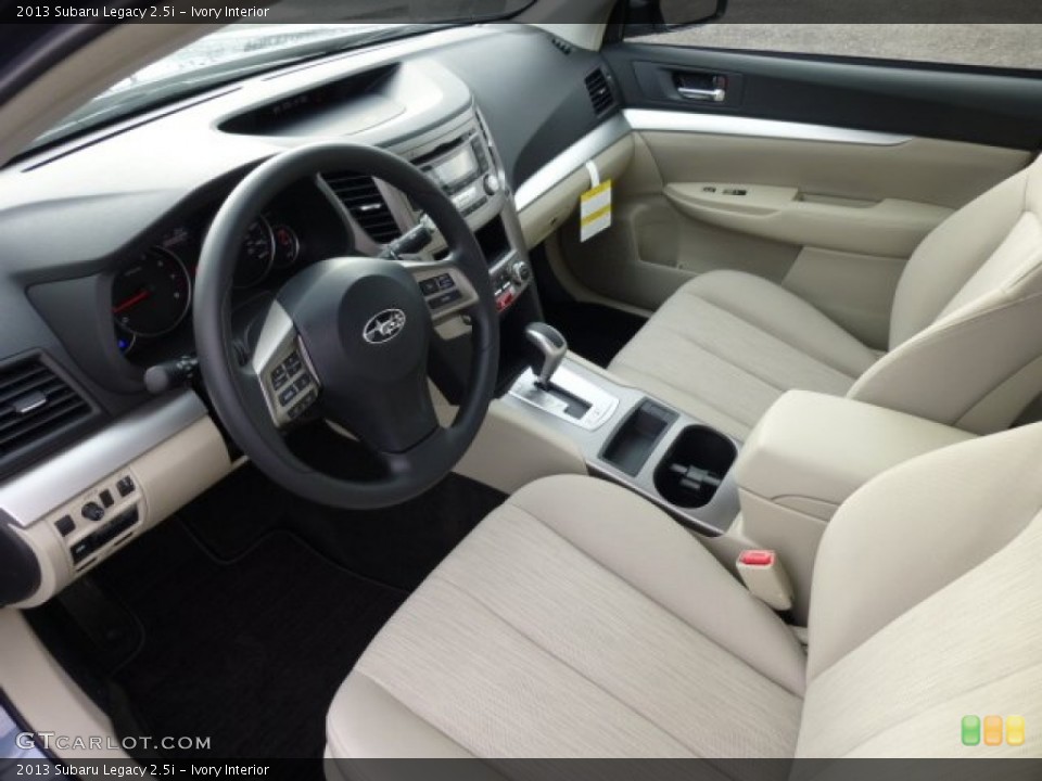 Ivory Interior Prime Interior for the 2013 Subaru Legacy 2.5i #74339050