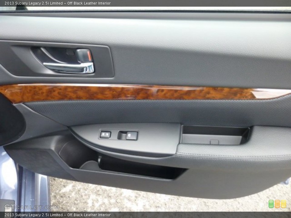 Off Black Leather Interior Door Panel for the 2013 Subaru Legacy 2.5i Limited #74339660