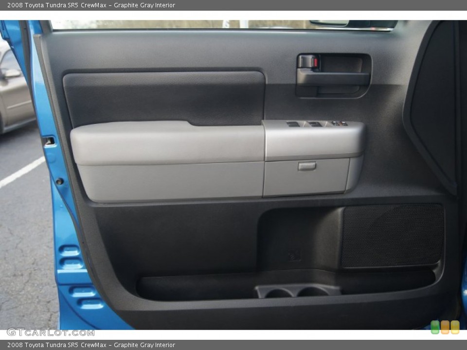 Graphite Gray Interior Door Panel for the 2008 Toyota Tundra SR5 CrewMax #74339936