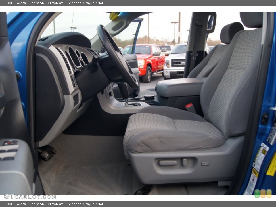 Graphite Gray Interior Photo for the 2008 Toyota Tundra SR5 CrewMax #74339969