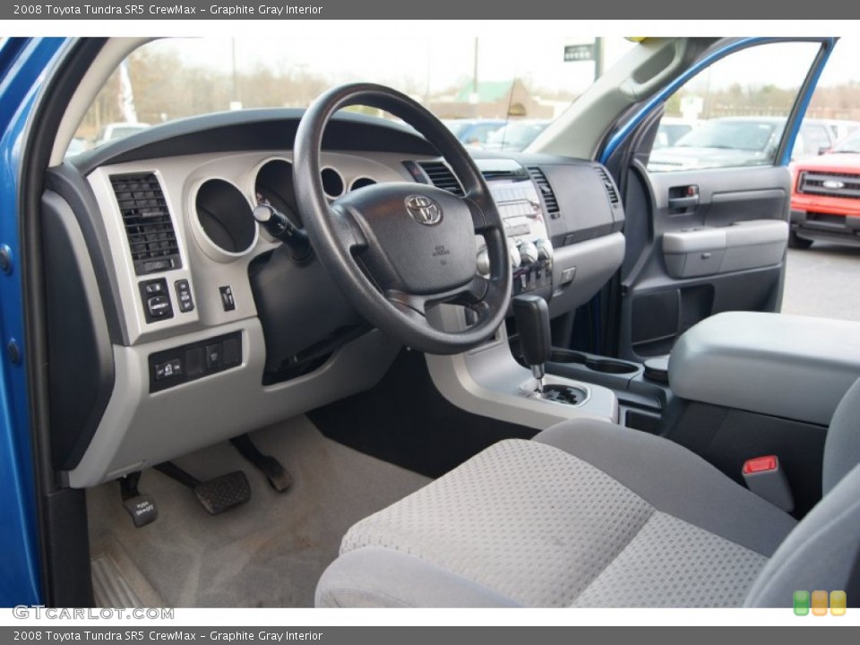 Graphite Gray Interior Photo for the 2008 Toyota Tundra SR5 CrewMax #74339990