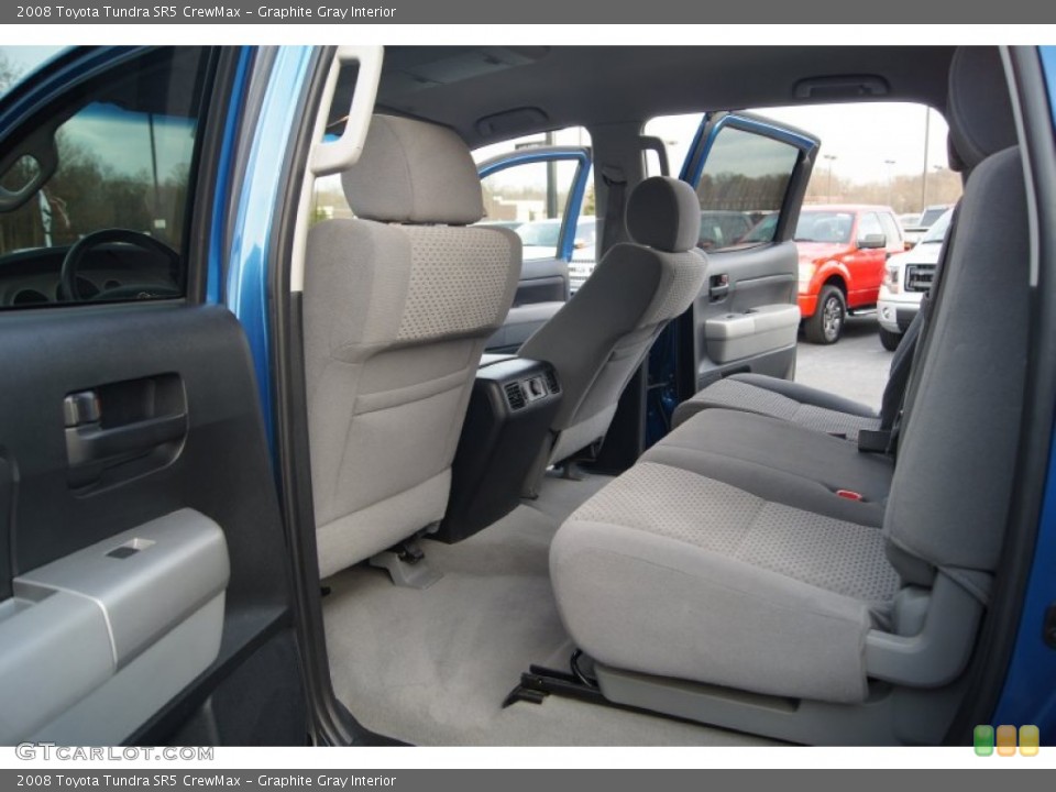 Graphite Gray Interior Rear Seat for the 2008 Toyota Tundra SR5 CrewMax #74340008