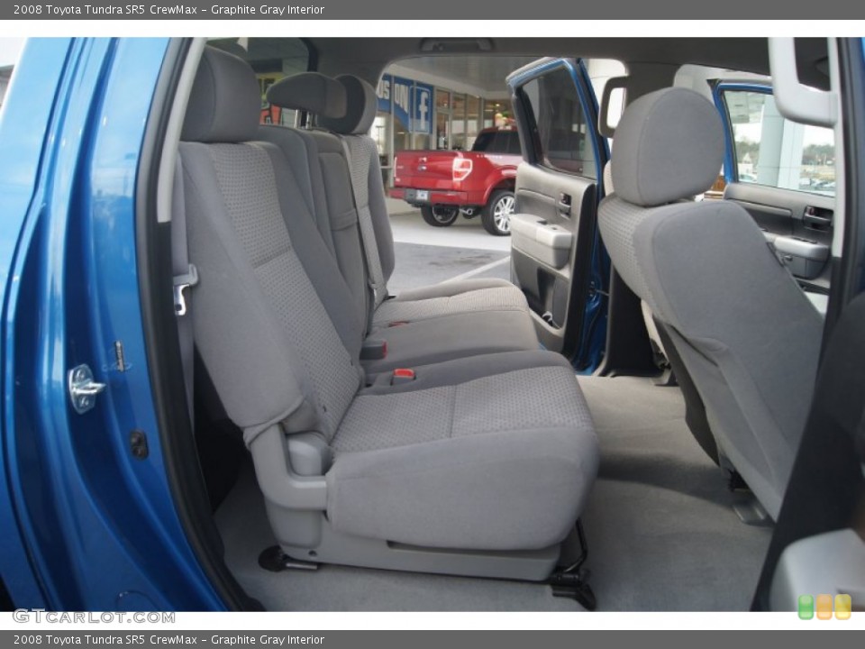 Graphite Gray Interior Rear Seat for the 2008 Toyota Tundra SR5 CrewMax #74340026