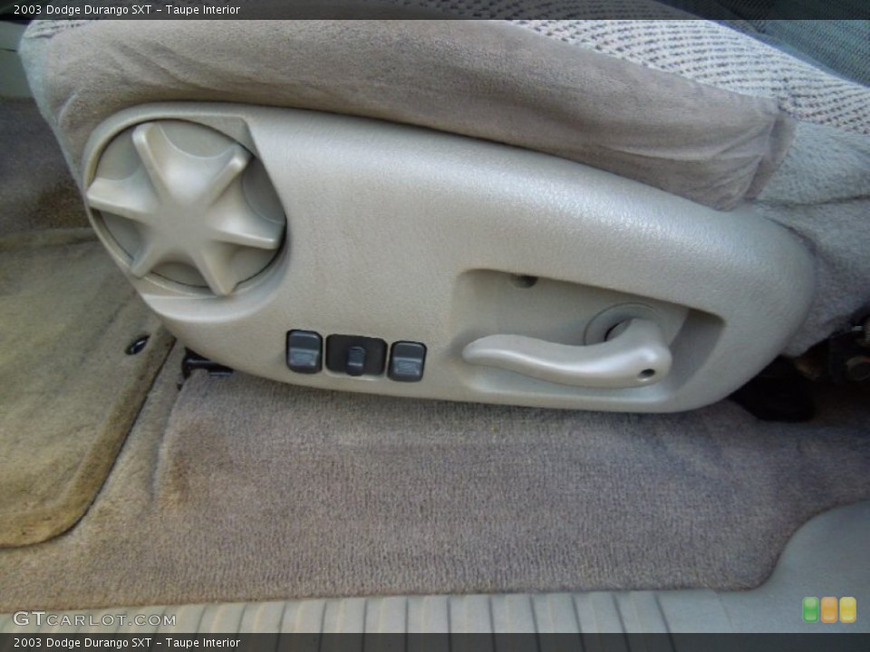 Taupe Interior Controls for the 2003 Dodge Durango SXT #74340320