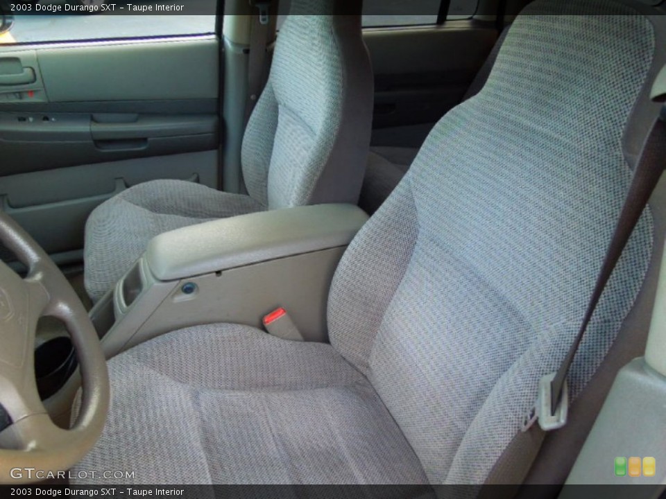 Taupe Interior Front Seat for the 2003 Dodge Durango SXT #74340341