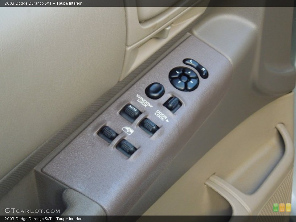 Taupe Interior Controls for the 2003 Dodge Durango SXT #74340380
