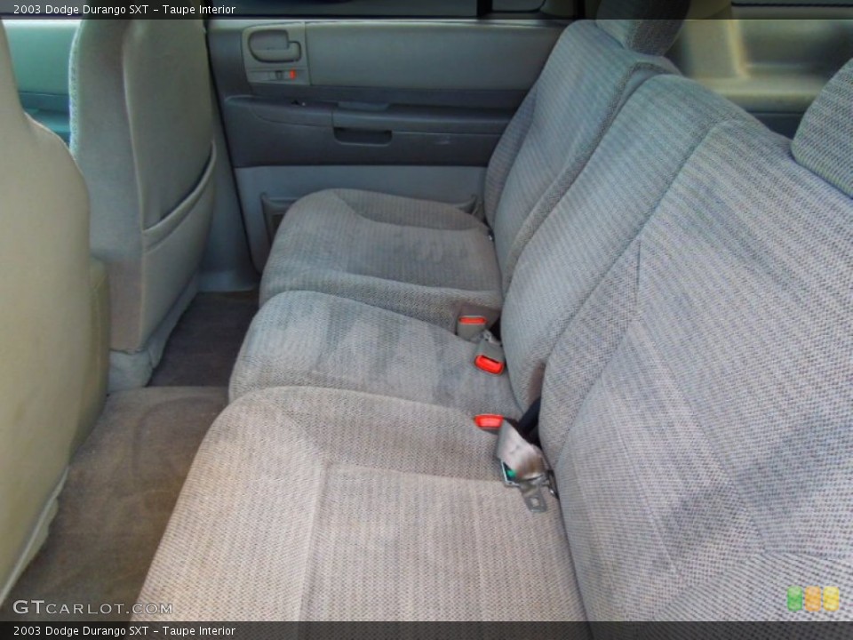 Taupe Interior Rear Seat for the 2003 Dodge Durango SXT #74340518