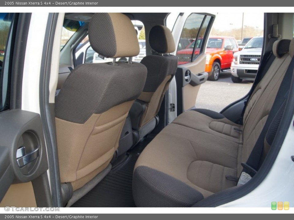 Desert/Graphite Interior Rear Seat for the 2005 Nissan Xterra S 4x4 #74340780