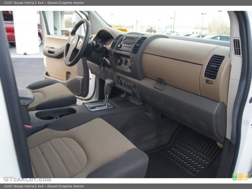 Desert/Graphite Interior Dashboard for the 2005 Nissan Xterra S 4x4 #74340846