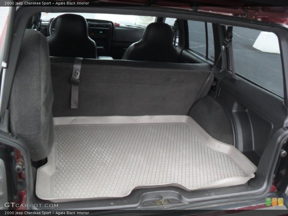 Agate Black Interior Trunk for the 2000 Jeep Cherokee Sport #74341130