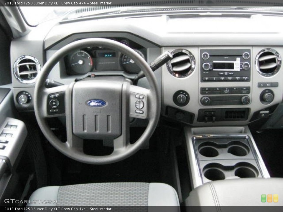 Steel Interior Dashboard for the 2013 Ford F250 Super Duty XLT Crew Cab 4x4 #74345756