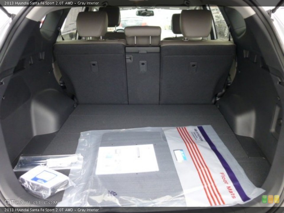 Gray Interior Trunk for the 2013 Hyundai Santa Fe Sport 2.0T AWD #74346599