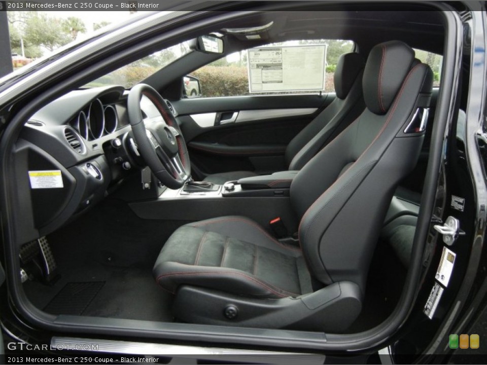 Black Interior Photo for the 2013 Mercedes-Benz C 250 Coupe #74346605