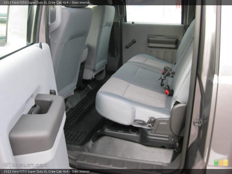 Steel Interior Rear Seat for the 2013 Ford F250 Super Duty XL Crew Cab 4x4 #74346839