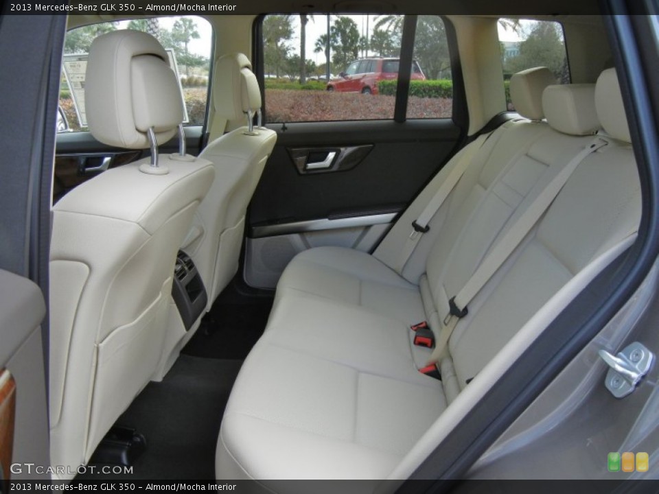 Almond/Mocha Interior Rear Seat for the 2013 Mercedes-Benz GLK 350 #74346917