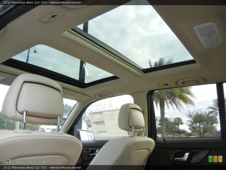 Almond/Mocha Interior Sunroof for the 2013 Mercedes-Benz GLK 350 #74346940
