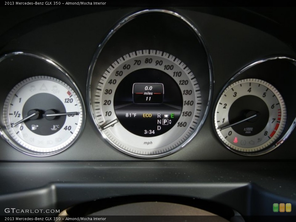 Almond/Mocha Interior Gauges for the 2013 Mercedes-Benz GLK 350 #74346989
