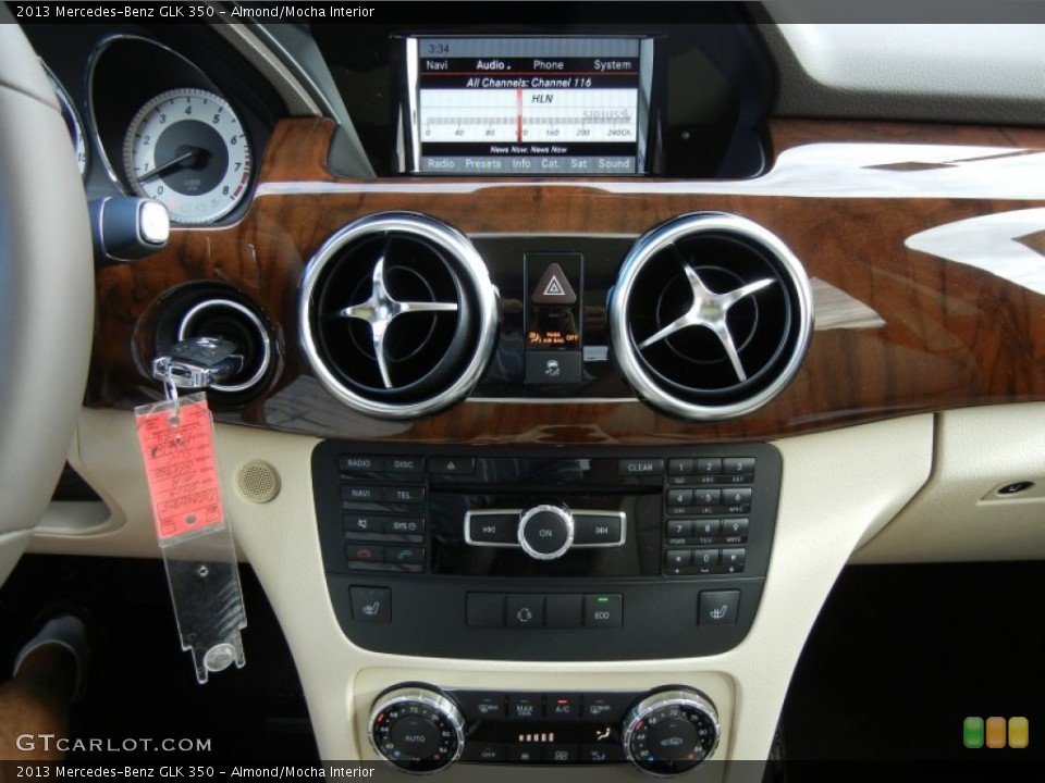 Almond/Mocha Interior Controls for the 2013 Mercedes-Benz GLK 350 #74347013