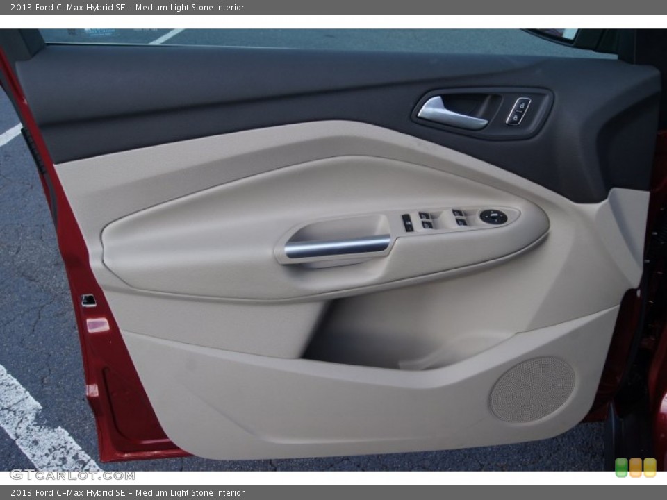 Medium Light Stone Interior Door Panel for the 2013 Ford C-Max Hybrid SE #74347245