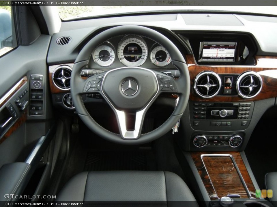 Black Interior Dashboard for the 2013 Mercedes-Benz GLK 350 #74347256