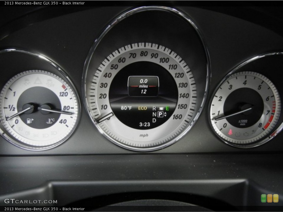 Black Interior Gauges for the 2013 Mercedes-Benz GLK 350 #74347277