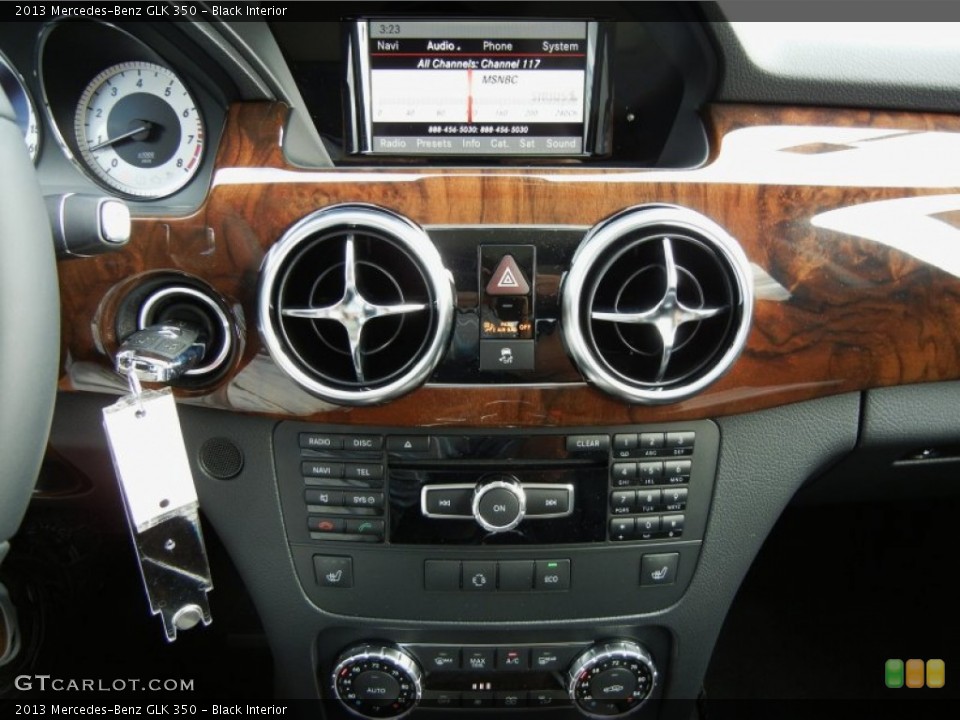 Black Interior Controls for the 2013 Mercedes-Benz GLK 350 #74347307