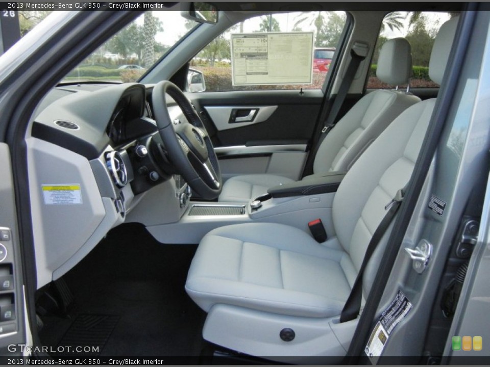 Grey/Black Interior Photo for the 2013 Mercedes-Benz GLK 350 #74347778