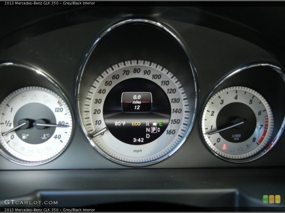 Grey/Black Interior Gauges for the 2013 Mercedes-Benz GLK 350 #74347868