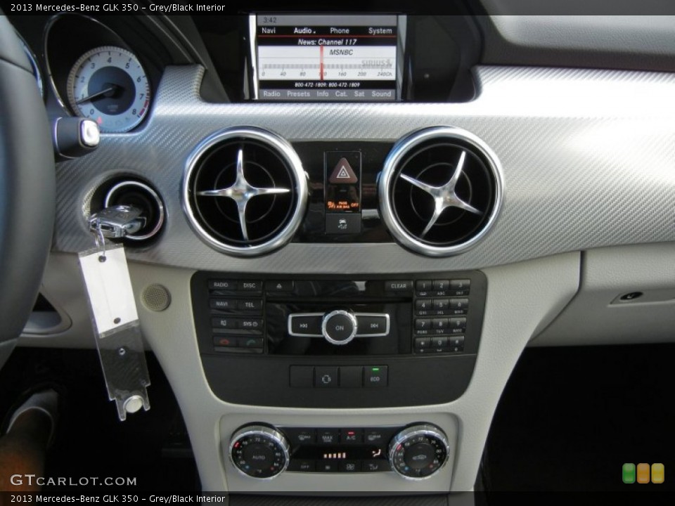 Grey/Black Interior Controls for the 2013 Mercedes-Benz GLK 350 #74347889