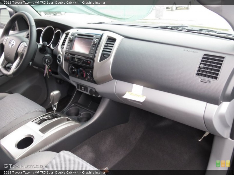 Graphite Interior Dashboard for the 2013 Toyota Tacoma V6 TRD Sport Double Cab 4x4 #74347934