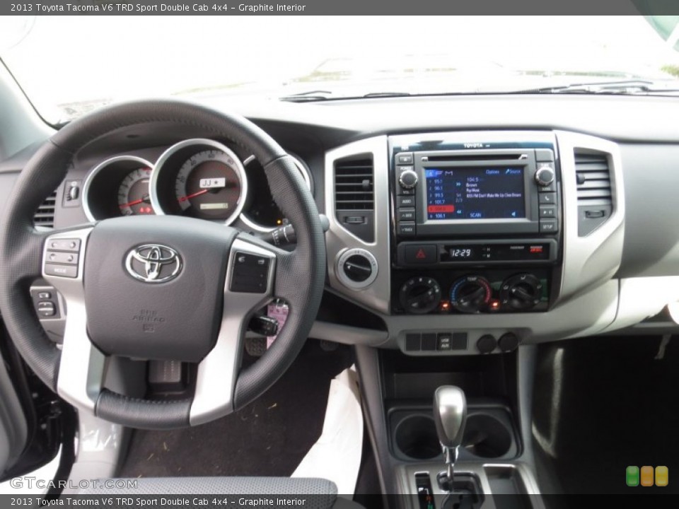 Graphite Interior Dashboard for the 2013 Toyota Tacoma V6 TRD Sport Double Cab 4x4 #74348069