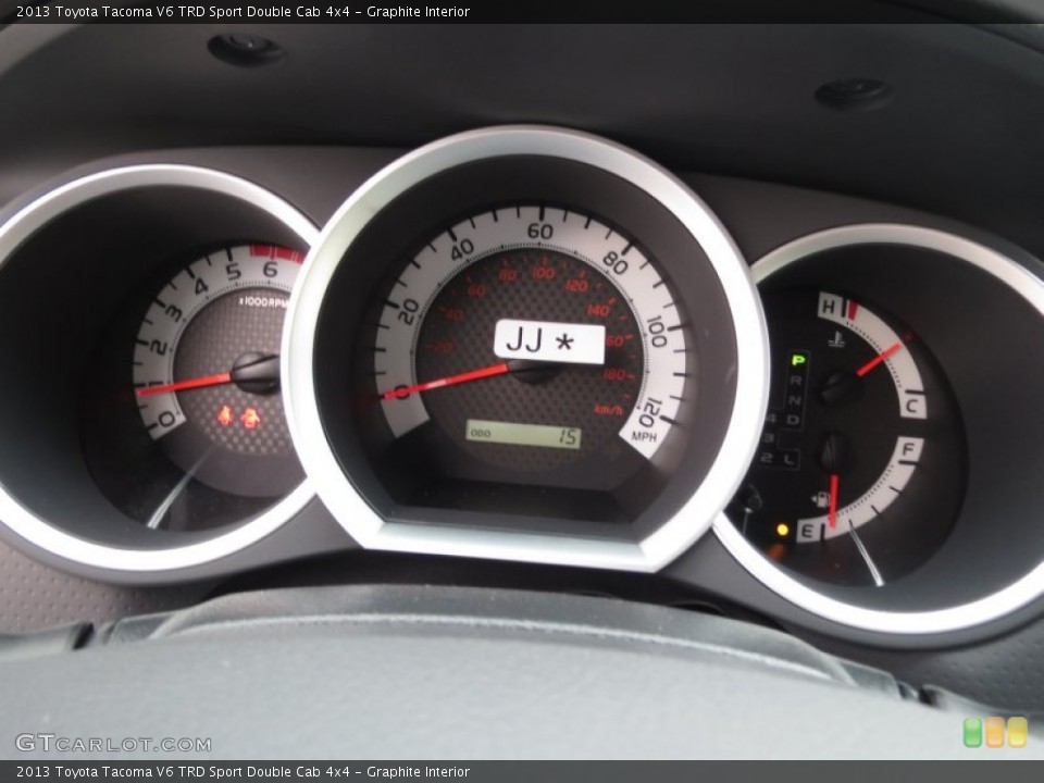 Graphite Interior Gauges for the 2013 Toyota Tacoma V6 TRD Sport Double Cab 4x4 #74348186
