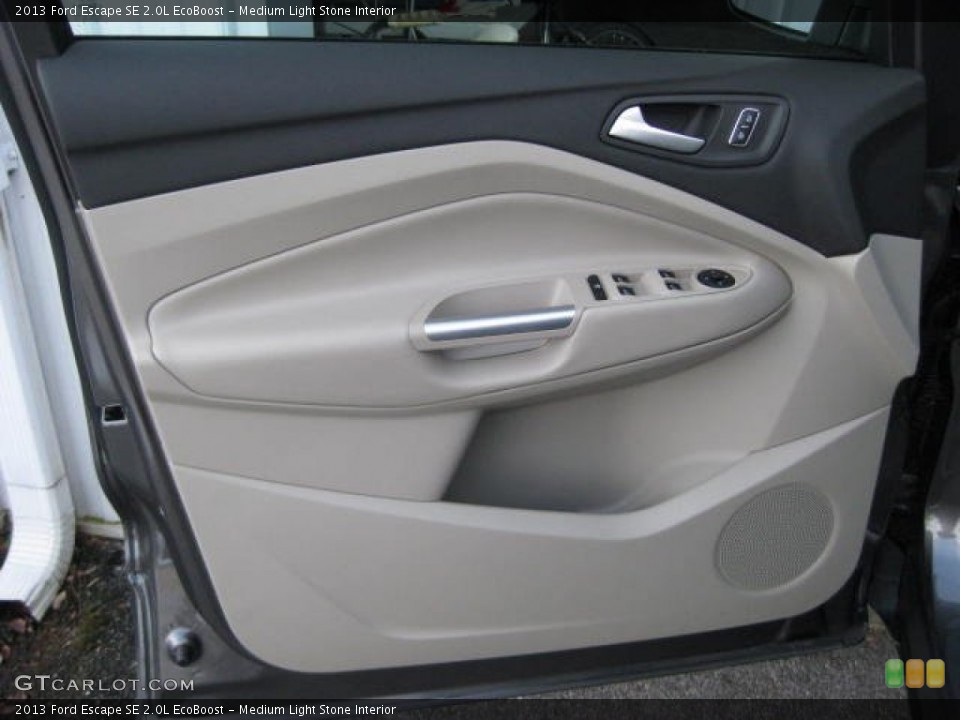 Medium Light Stone Interior Door Panel for the 2013 Ford Escape SE 2.0L EcoBoost #74350253