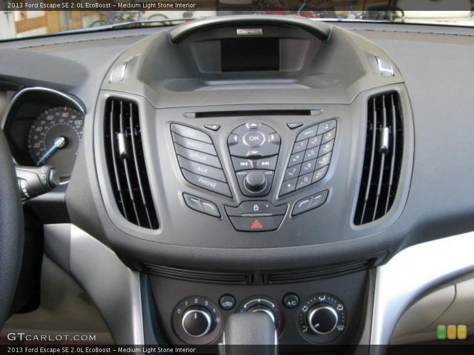Medium Light Stone Interior Controls for the 2013 Ford Escape SE 2.0L EcoBoost #74350388