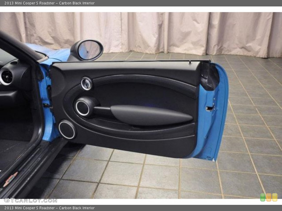 Carbon Black Interior Door Panel for the 2013 Mini Cooper S Roadster #74350892